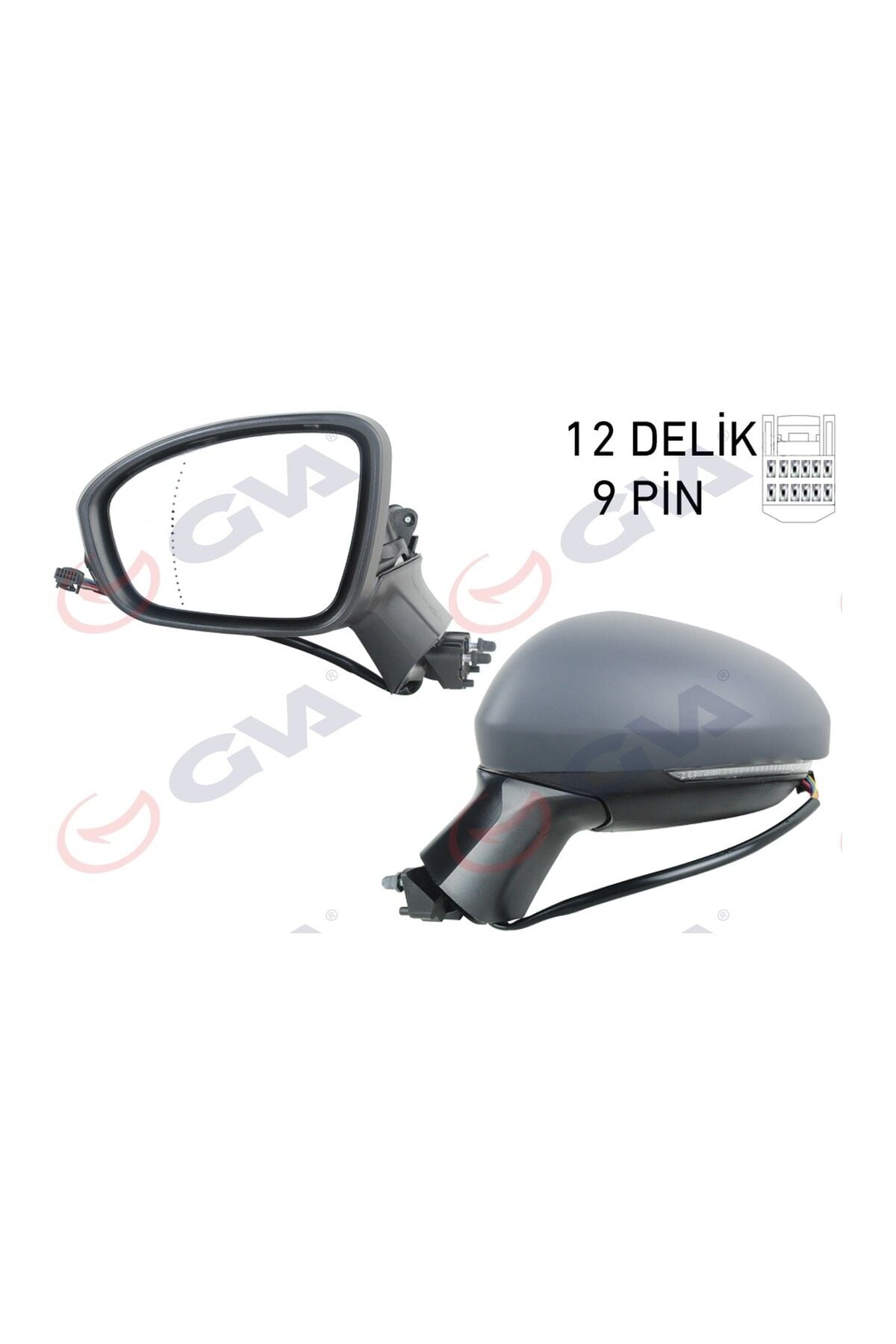 Sol Dış Dikiz Aynası Elektrikli GVA 1014347 Renault Clio V