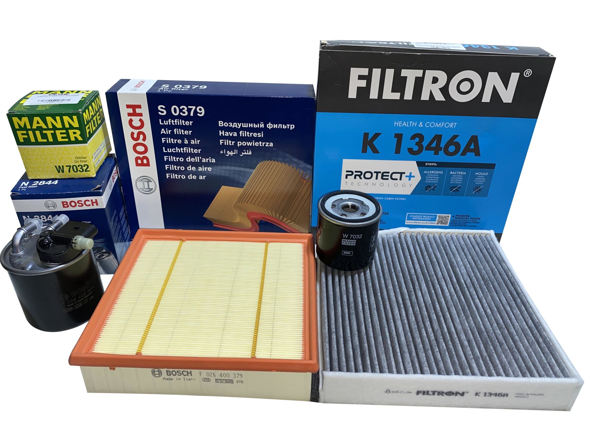 MERCEDES X156 GLA 180d 2013 SONRASI BOSCH PERİYODİK BAKIM SETİ