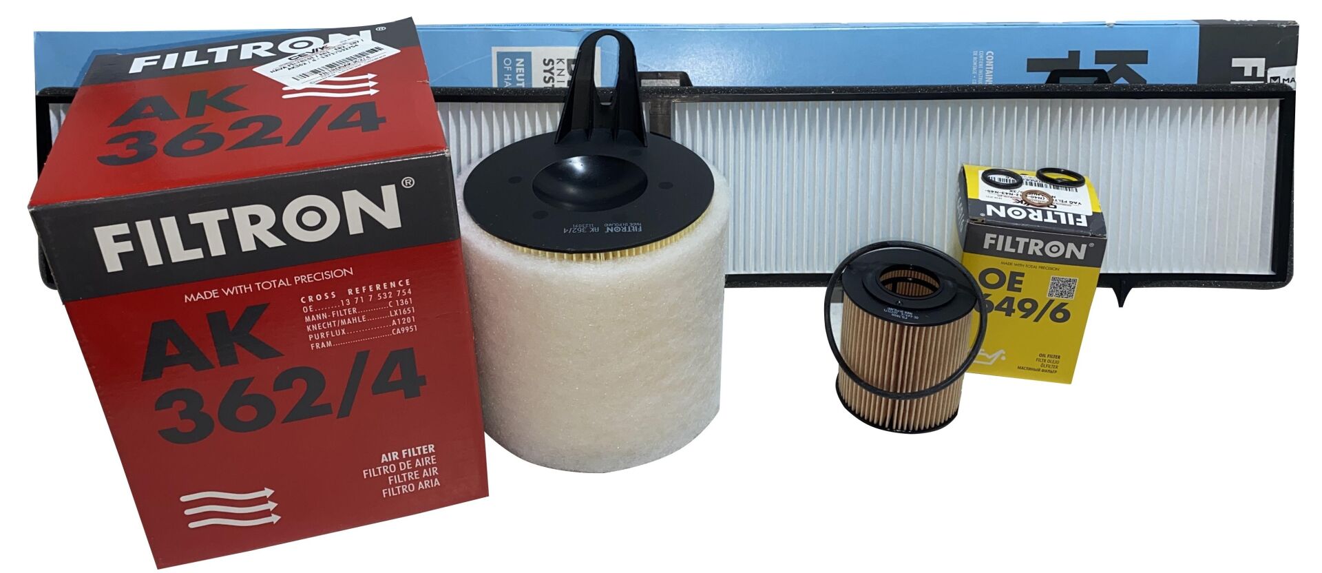 BMW E90 3.18i FİLTRON BAKIM SETİ