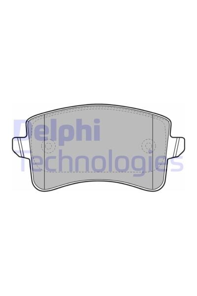 Arka Balata Delphi LP2106 Audi A4 2008-2016 / A5 2008-2017 / Q5 2009-2017 OEM 8K0698451A
