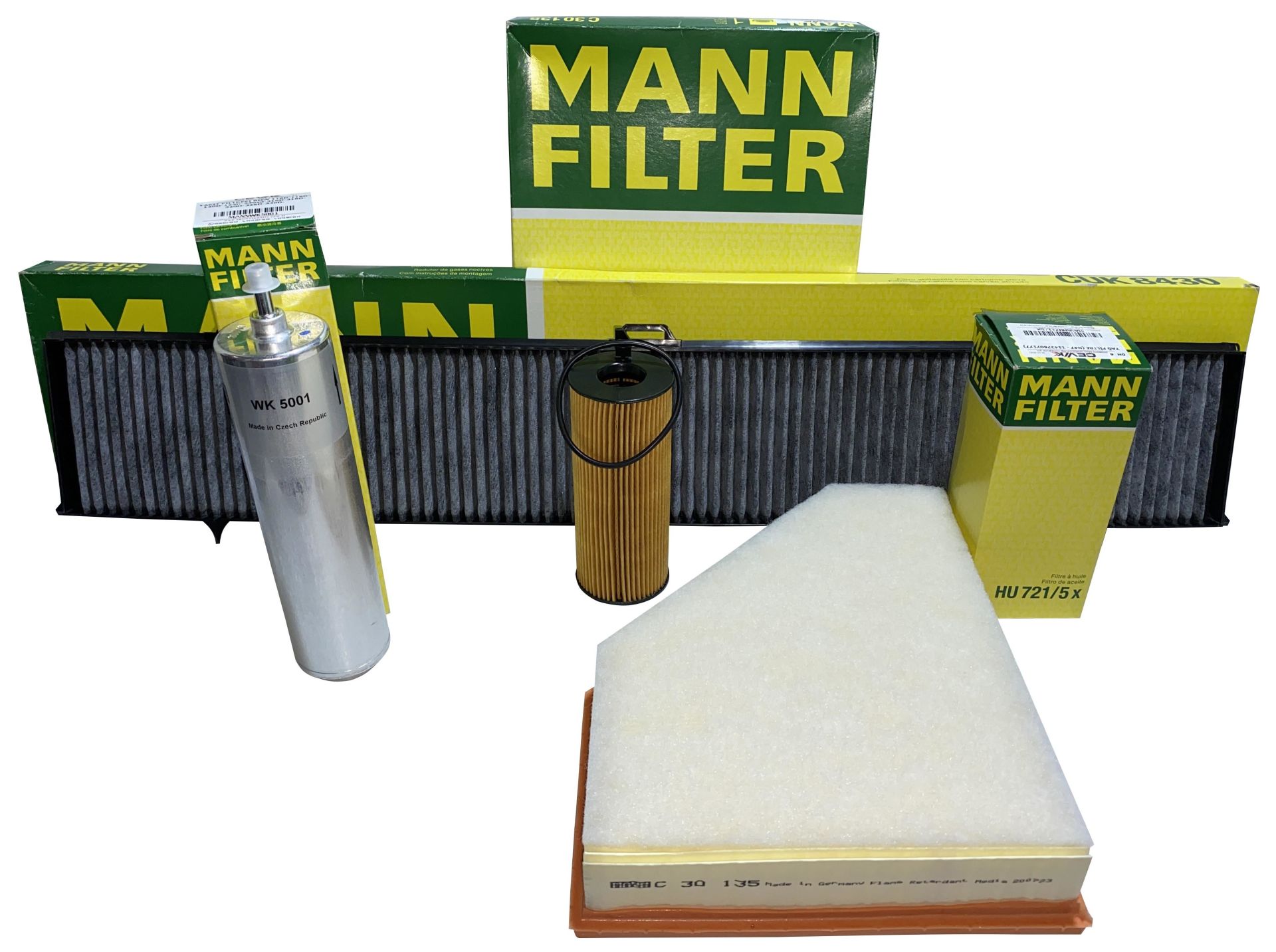 BMW E90 3.18d N47 MOTOR MANN PERİYODİK BAKIM SETİ