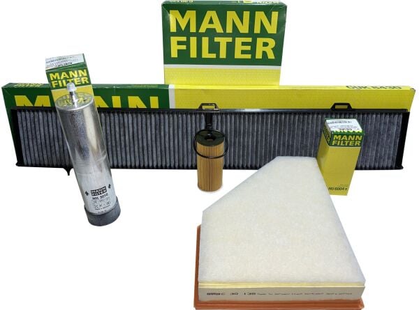 BMW E90 3.20d 2006 - 2009 177 HP MANN PERİYODİK BAKIM SETİ