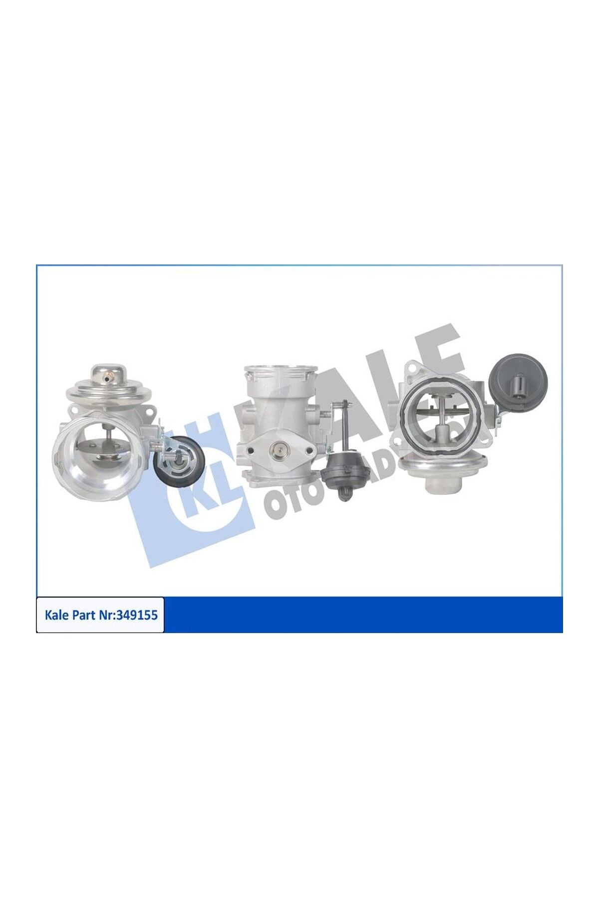 EGR Valfi Kale 349155 Volkswagen Transporter T5 / Passat OEM 038131501AL