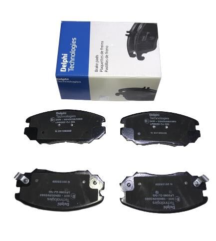 Ön Fren Balatası 16 inç Delphi LP2080 Opel Insignia 2009-2017 OEM 1605185