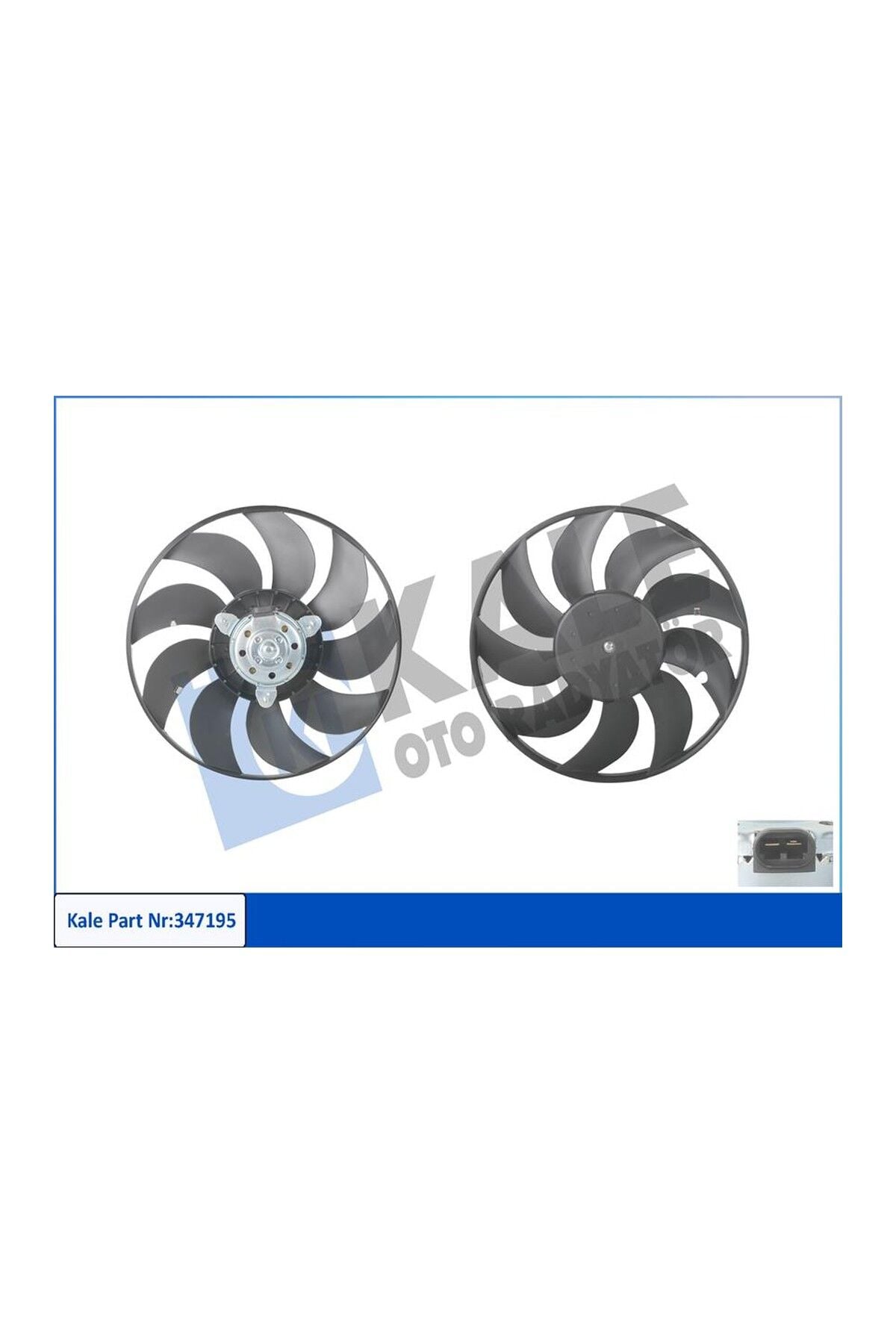 Fan Motoru Kale 347195 Renault Master II / Opel Movano
