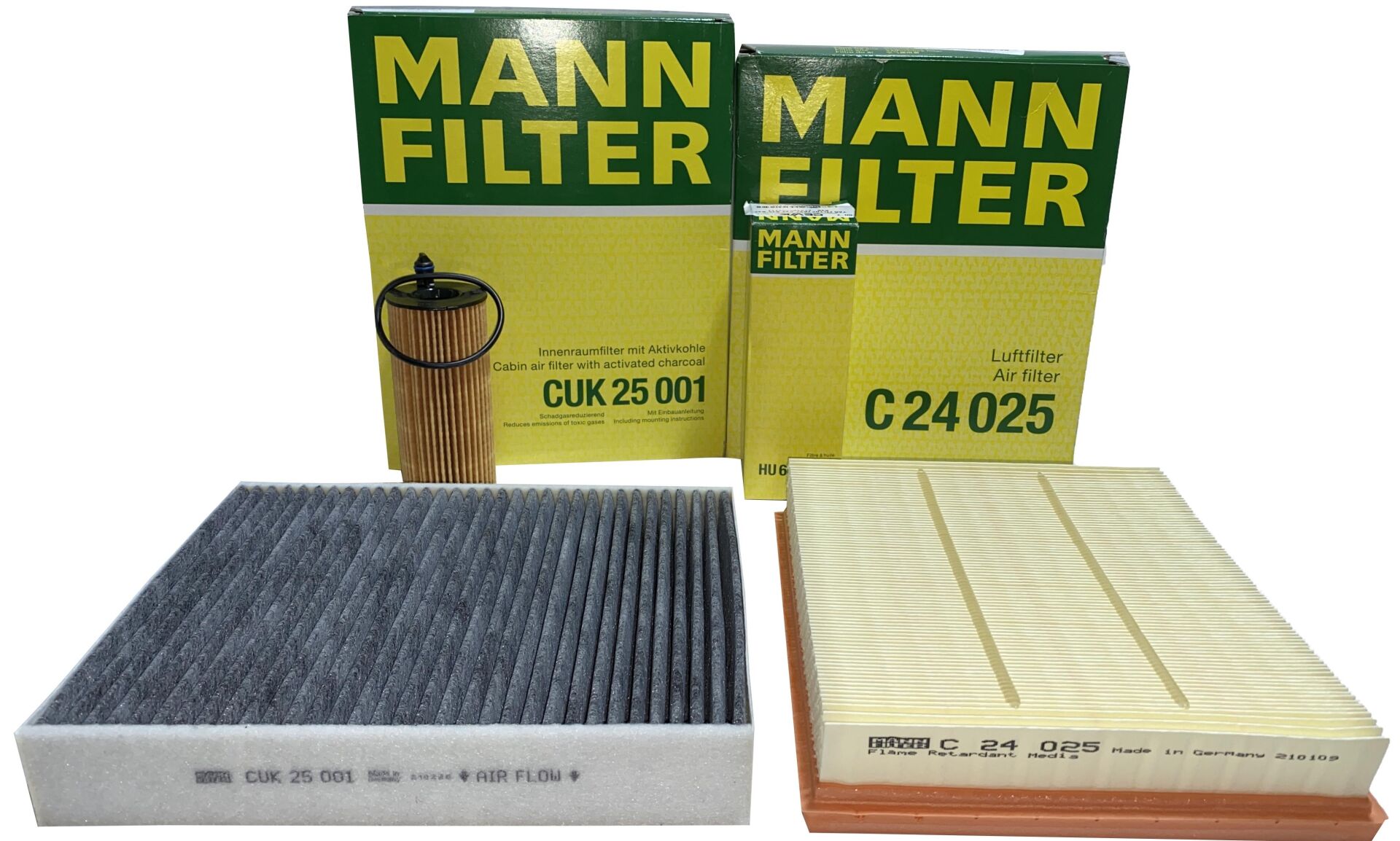 BMW F22 2.18i 2012-2018 ARASI MANN PERİYODİK BAKIM SETİ