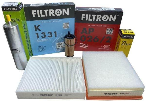 BMW F36 4.18d 2012 SONRASI FİLTRON PERİYODİK BAKIM SETİ