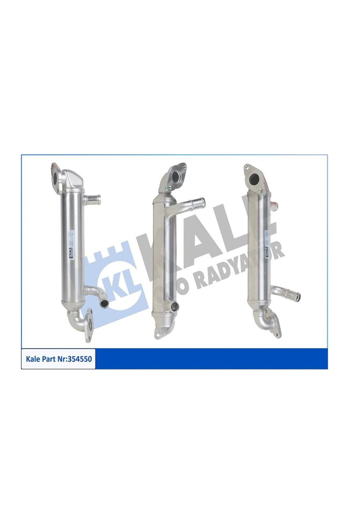 EGR Soğutucu Kale 354550 Volkswagen Crafter 2006-2016
