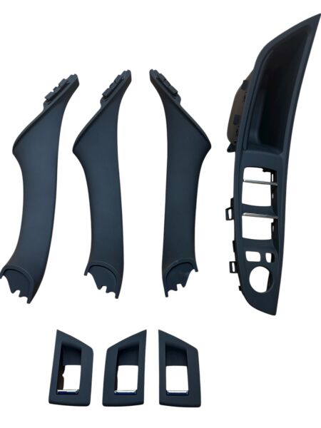 İÇ KAPI KOLU SETİ 7 PARÇA SİYAH / BMW F10-F10 LCI / BMW279101-51417225861