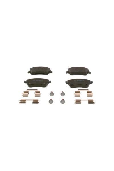 Ön Fren Balatası Bosch 0986494592 Renault Clio III/IV / Modus 2004+ / Kangoo II 2008+