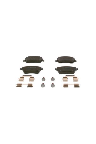 Ön Fren Balatası Bosch 0986494592 Renault Clio III/IV / Modus 2004+ / Kangoo II 2008+