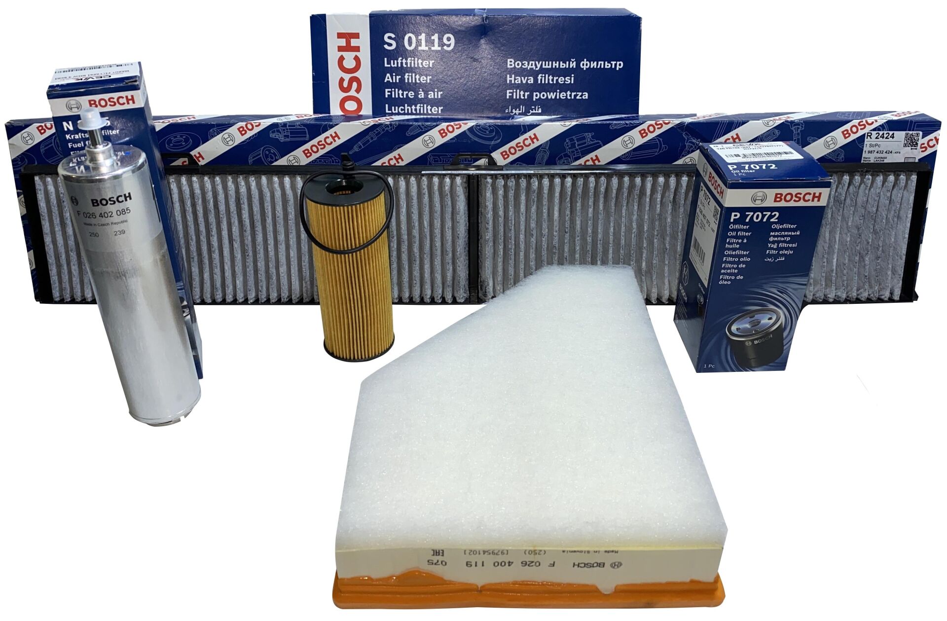 BMW E90 3.18d N47 MOTOR BOSCH PERİYODİK BAKIM SETİ