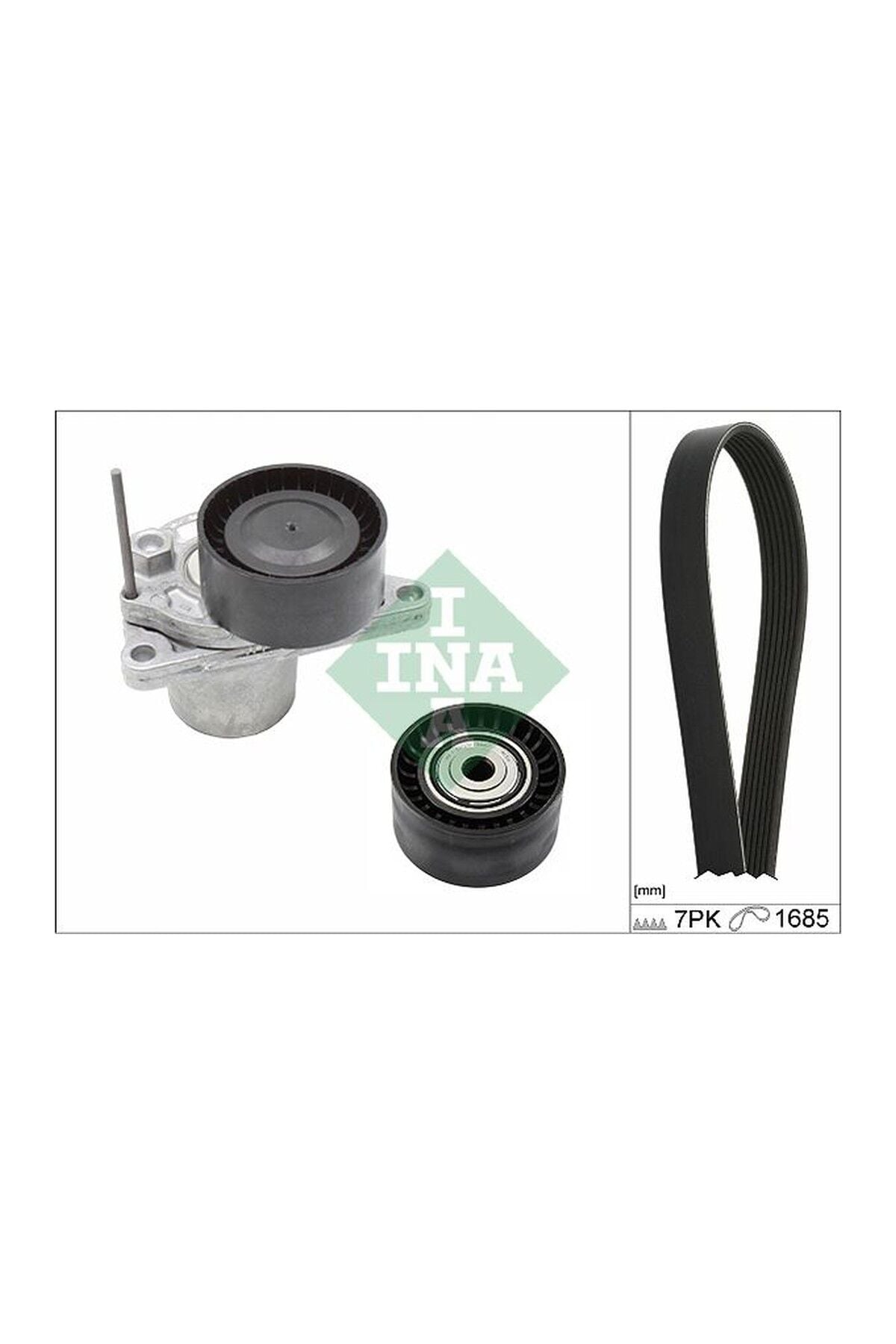 Kanallı V Kayış Seti INA 529024610 Renault Megane III / Trafic / Mercedes-Benz Vito