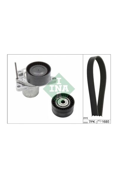Kanallı V Kayış Seti INA 529024610 Renault Megane III / Trafic / Mercedes-Benz Vito