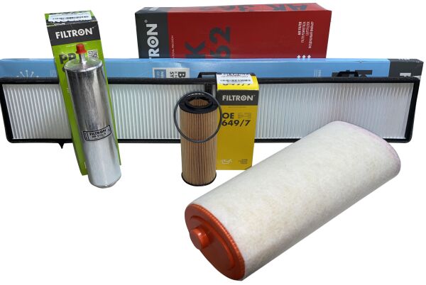 BMW E90 3.20d 163 HP FİLTRON PERİYODİK BAKIM SETİ