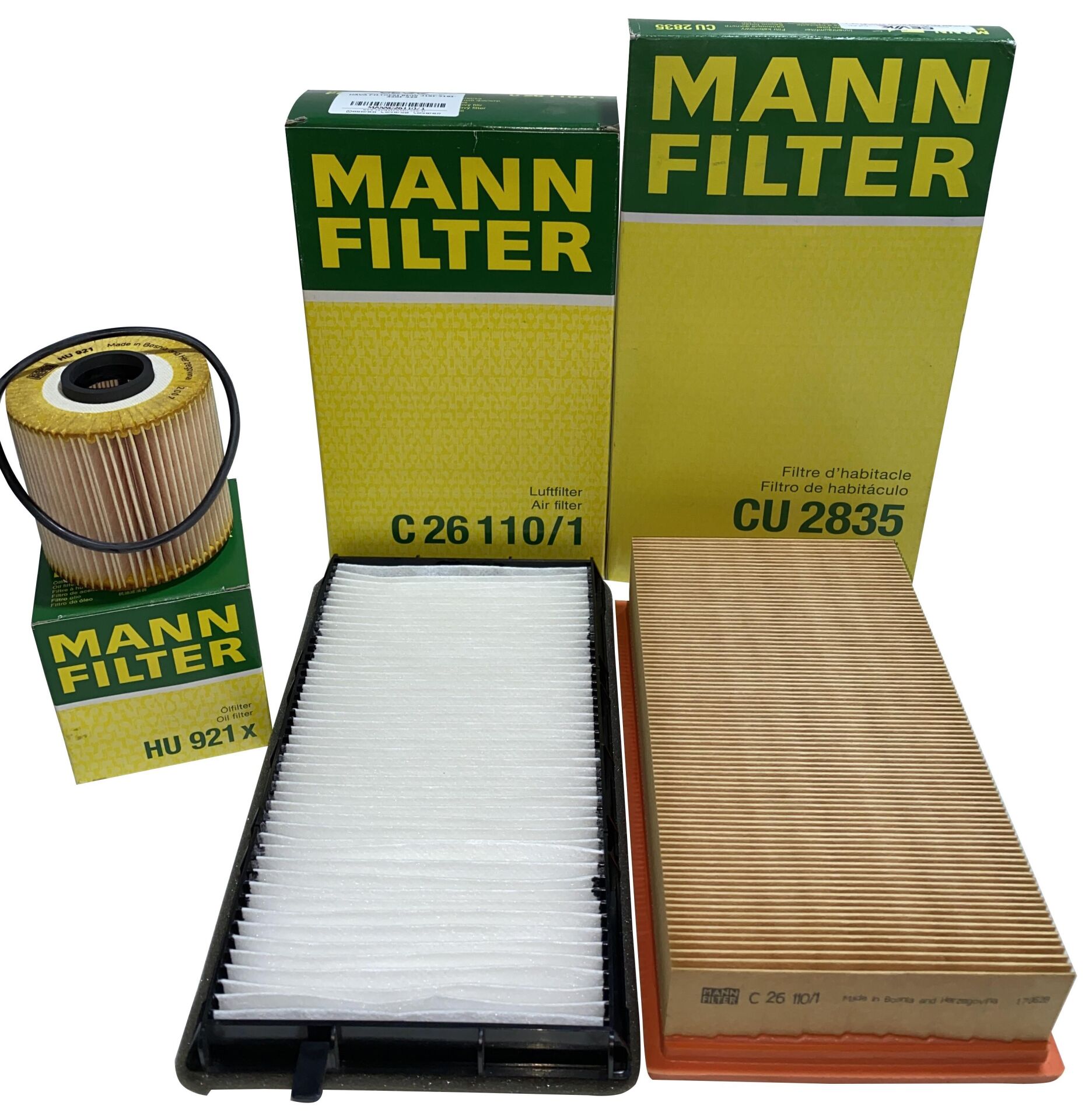 E36 3.16i M40 MOTOR 1991 - 1998 ARASI MANN PERİYODİK BAKIM SETİ