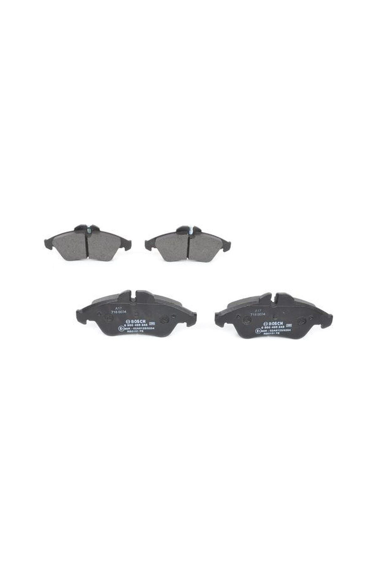 Ön Fren Balatası Bosch 0986495245 Volkswagen LT 35 / Mercedes-Benz Sprinter 2000-2006 OEM 0024203920