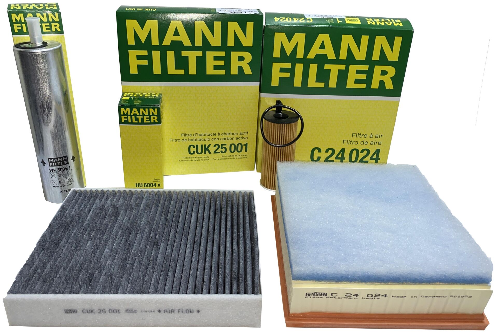 BMW F20 1.16d 2012 - 2017 ARASI MANN PERİYODİK BAKIM SETİ