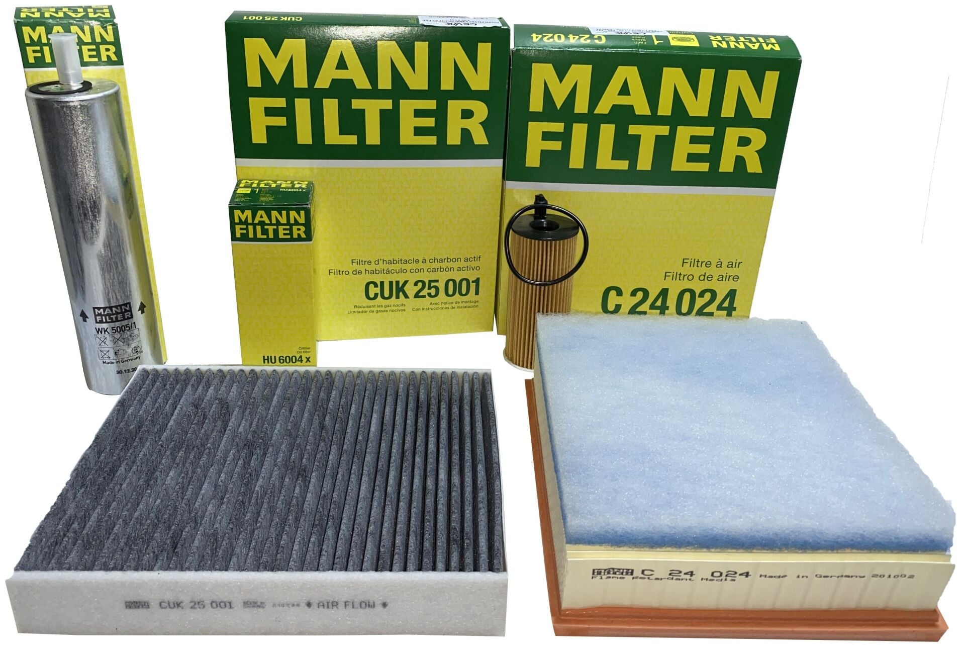 BMW F20 1.16d 2012 - 2017 ARASI MANN PERİYODİK BAKIM SETİ