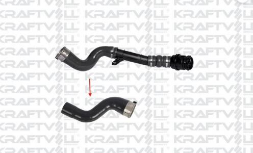 Turbo Hortumu Büyük Kraftvoll KVOLL10034616 Renault Megane IV 2016-2024 / Clio IV 2012-2021 / Scenic IV 2016-2022