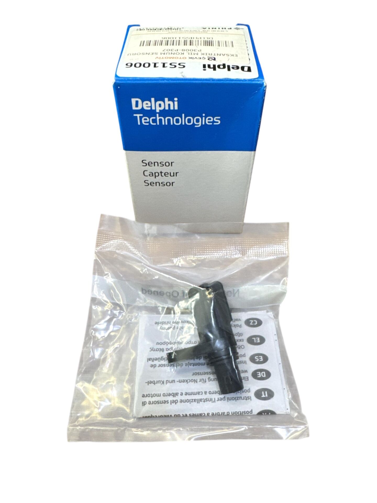 EKSANTRİK MİL SENSÖRÜ P207-P208-P308-P508-P5008-C3-C4-C5-DS3-DS4-PARTNER-BERLINGO 1.4-1.6 16V THP-BMW F20-F21-F30/DELPHISS11006