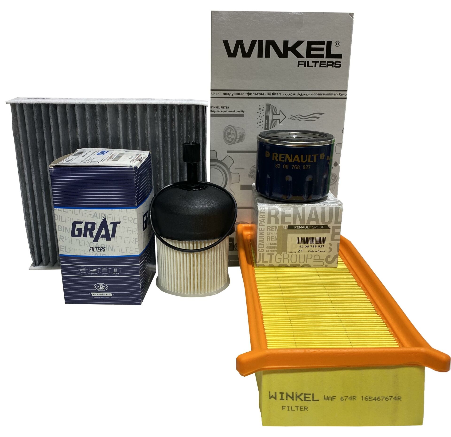 RENAULT CLİO 2013-2020 1.5 DCİ MOTOR İÇİN GRAT PERİYODİK BAKIM SETİ