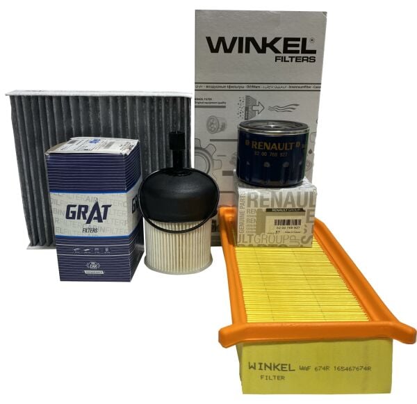 RENAULT CLİO 2013-2020 1.5 DCİ MOTOR İÇİN GRAT PERİYODİK BAKIM SETİ