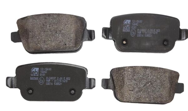 FREN BALATASI ARKA / LAND ROVER FREELANDER 2 / EVOQUE / 16642