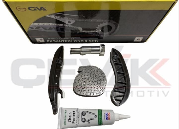 BMW EKSANTRİK ZİNCİR SET ÜST N47N-E81-E82-E87-E88-E90-E91-E92-F20-F21-F22-F45-F46-F30-F31-F32-E60-E61-F07-F10-F11-F12-F13-G30-G31-E84-F48-F25-F26-F15-F16