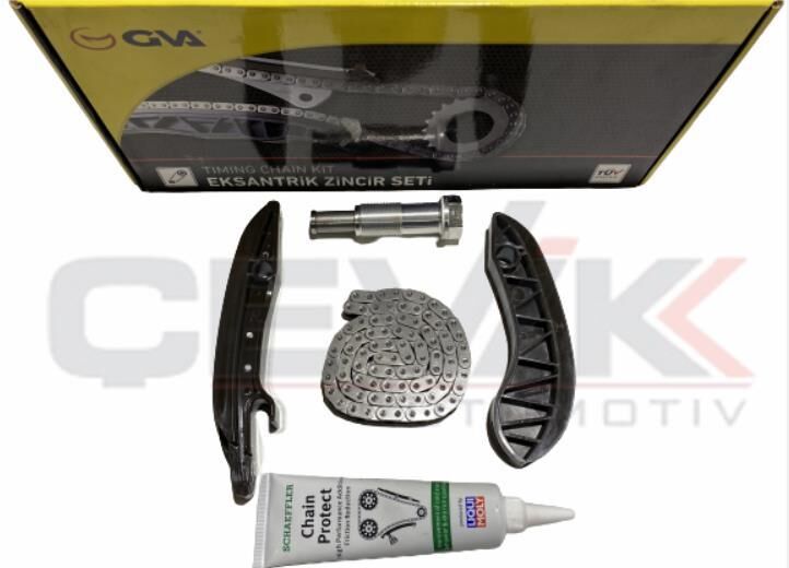 BMW EKSANTRİK ZİNCİR SET ÜST N47N-E81-E82-E87-E88-E90-E91-E92-F20-F21-F22-F45-F46-F30-F31-F32-E60-E61-F07-F10-F11-F12-F13-G30-G31-E84-F48-F25-F26-F15-F16