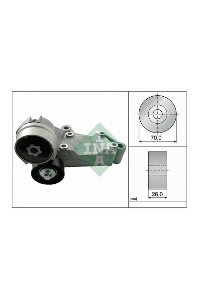 V Kayışı Gergisi Kütüklü INA 534014610 Ford Connect OEM 1S4Q 6A228 AF