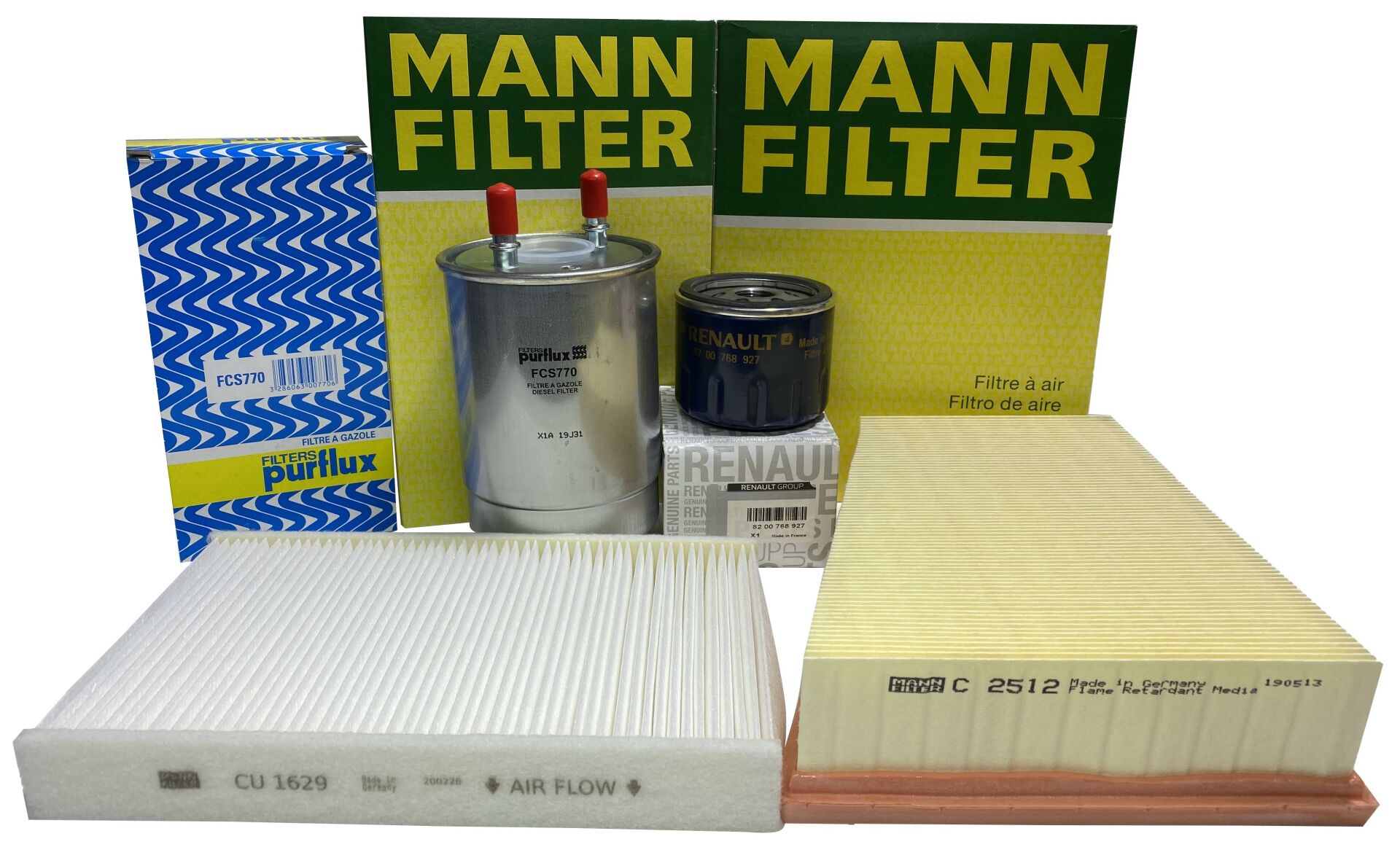 RENAULT MEGANE 3 1.5 DCİ MOTOR PERİYODİK PERİYODİK BAKIM SETİ