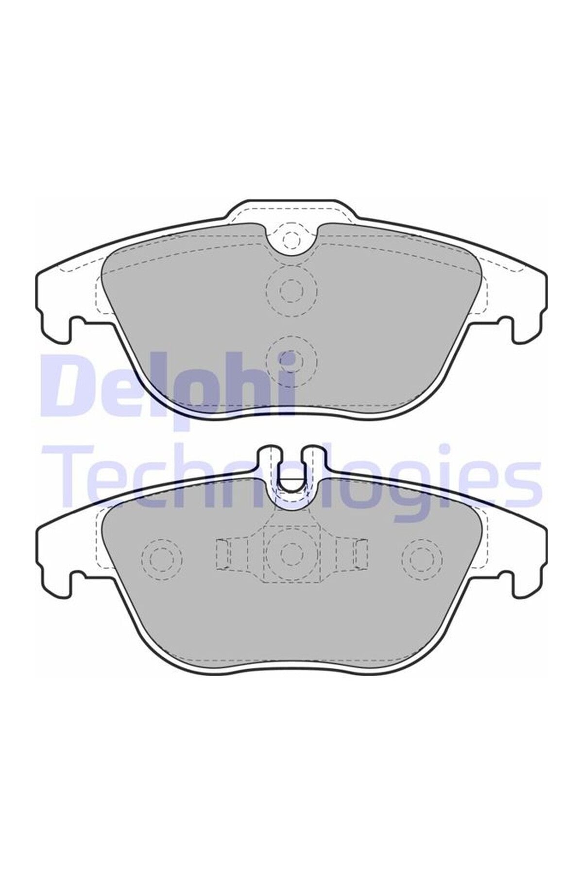 Arka Fren Balatası Delphi LP2029 Mercedes-Benz W204 S204 X204 C207 A207