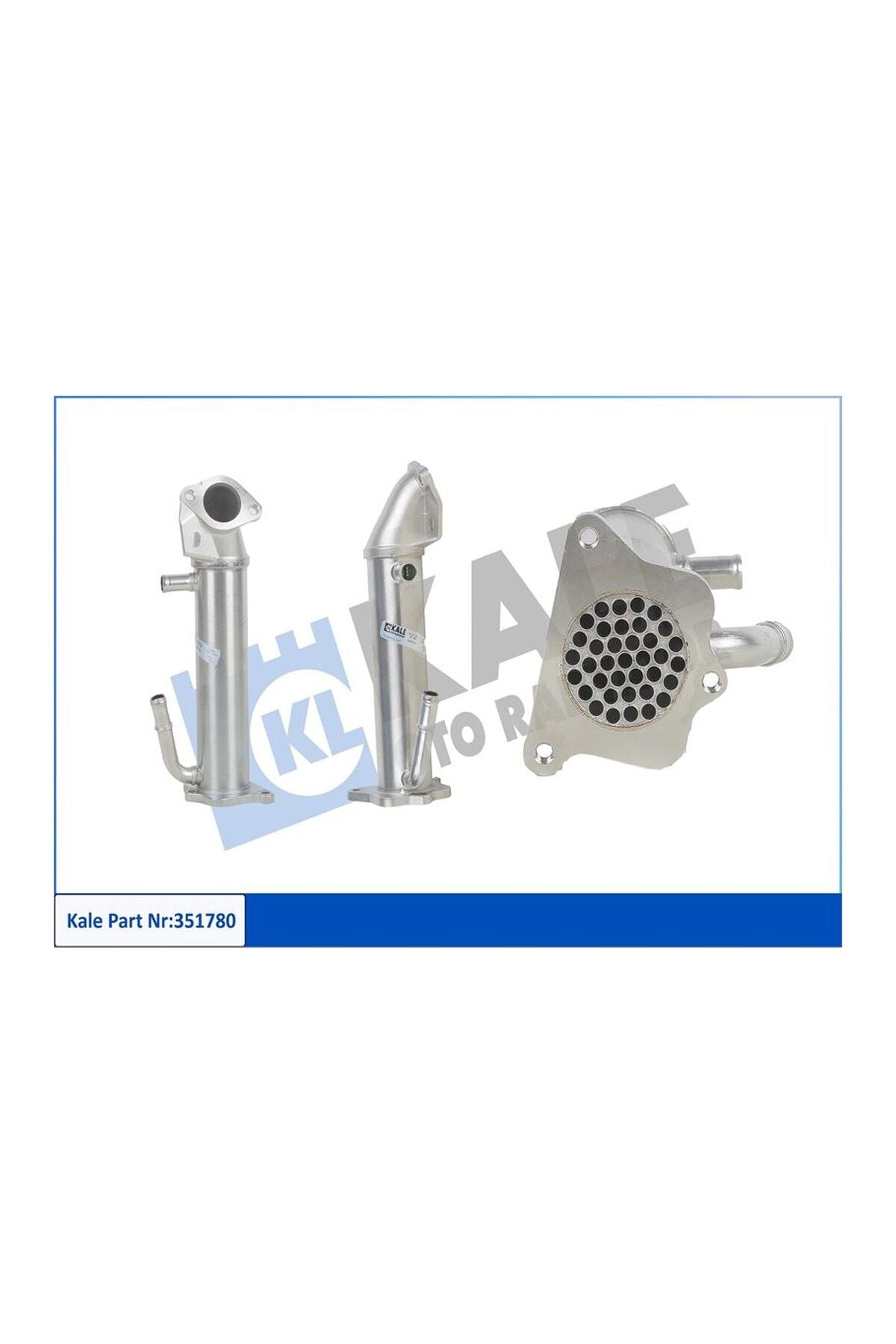 EGR Soğutucu Kale 351780 Ford Transit V347 V363 100 125 135 OEM CK3Q 9F464 AB