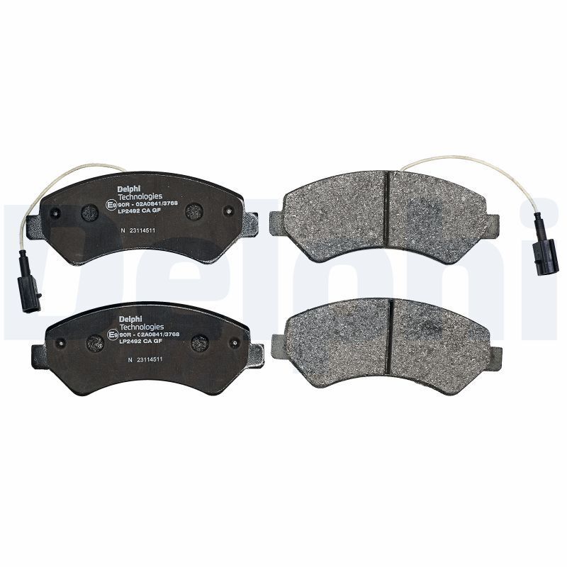 Ön Fren Balatası Delphi LP2492 Ducato 2006-2024 Boxer / Jumper 2006-2024 / 2024+ OEM 77364318