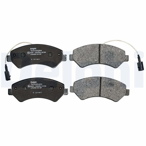 Ön Fren Balatası Delphi LP2492 Ducato 2006-2024 Boxer / Jumper 2006-2024 / 2024+ OEM 77364318