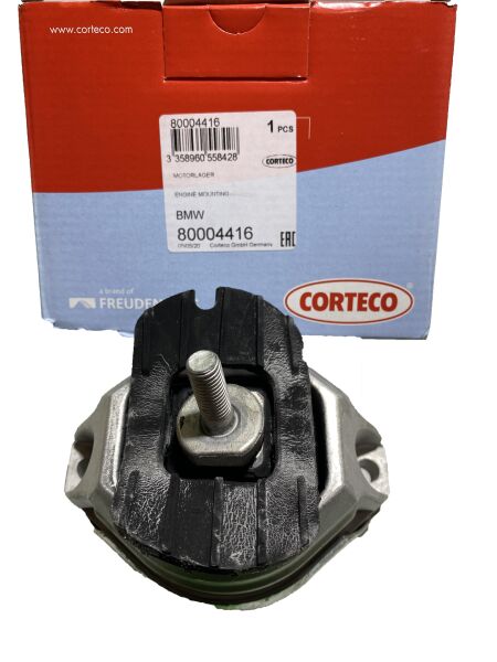 Sağ Motor Takozu Corteco 80004416 BMW E60 E61 E63 E64 M57N OEM 22116774620