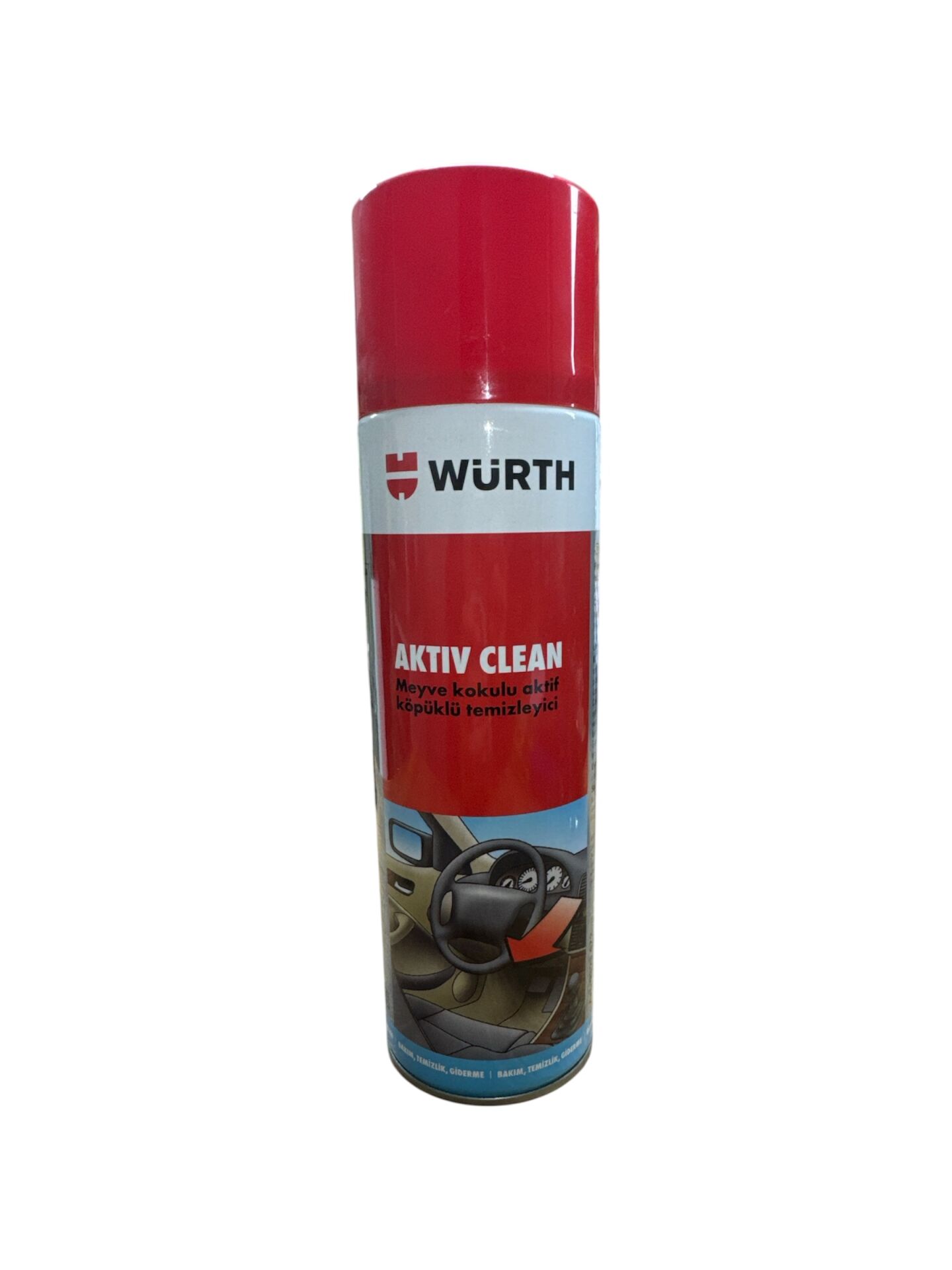 ARAÇ İÇİ AKTİF TEMİZLEME KÖPÜĞÜ 500ML - MEYVE KOKULU