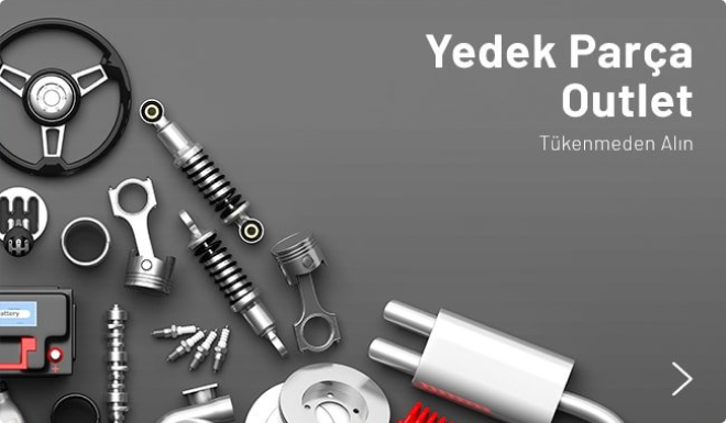 Yedek parça outlet ürünleri